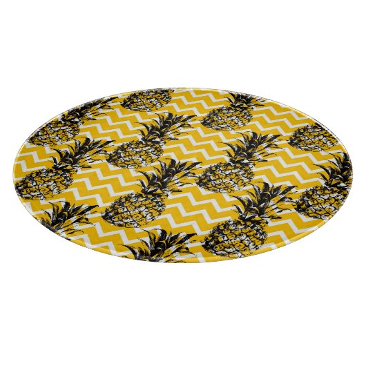 ananas Zigzags Snijplank (Hoek)