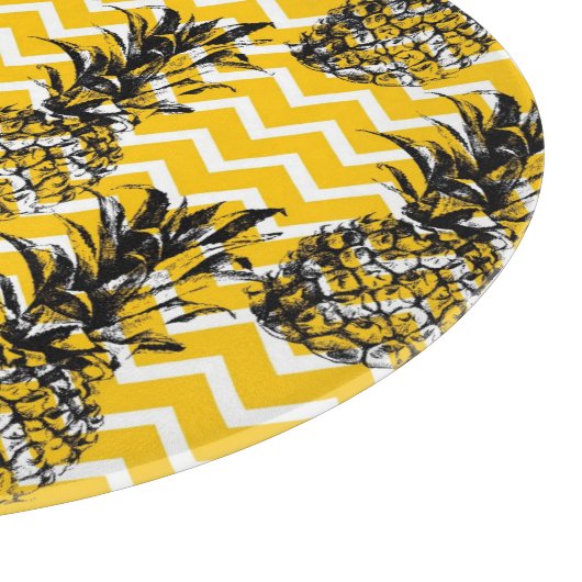 ananas Zigzags Snijplank (Hoek)