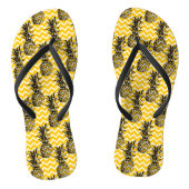 ananas Zigzags Teenslippers (Voetbed)