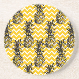 ananas Zigzags Zandsteen Onderzetter