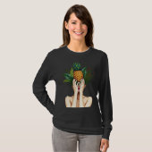 Ananas zit in mijn hoofd t-shirt (Voorkant volledig)