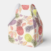 Ananas, zoet koppel bedankdoosjes (Achterkant)
