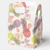 Ananas, zoet koppel bedankdoosjes (Geopend)