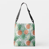 Ananas, zoet koppel. crossbody tas (Achterkant)