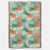 Ananas, zoet koppel. deken (Voorkant Verticaal)