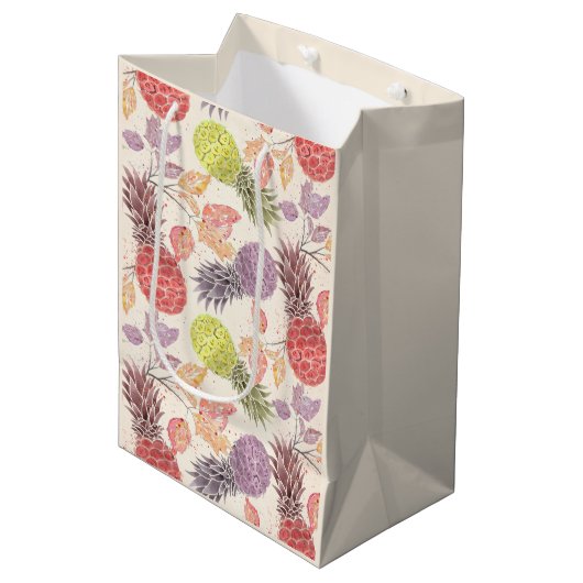 Ananas, zoet koppel, grote cadeautas voor vruchten (Voorkant Gekanteld)