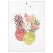 Ananas, zoet koppel. klembord (Achterkant)