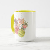 Ananas, zoet koppel. mok (Voorkant links)