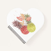 Ananas, zoet koppel. notitieboek (Voorkant)