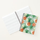Ananas, zoet koppel. notitieboek (Binnen)