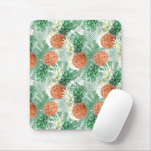 Ananas, zoet koppel, vruchten, waterverf muismat