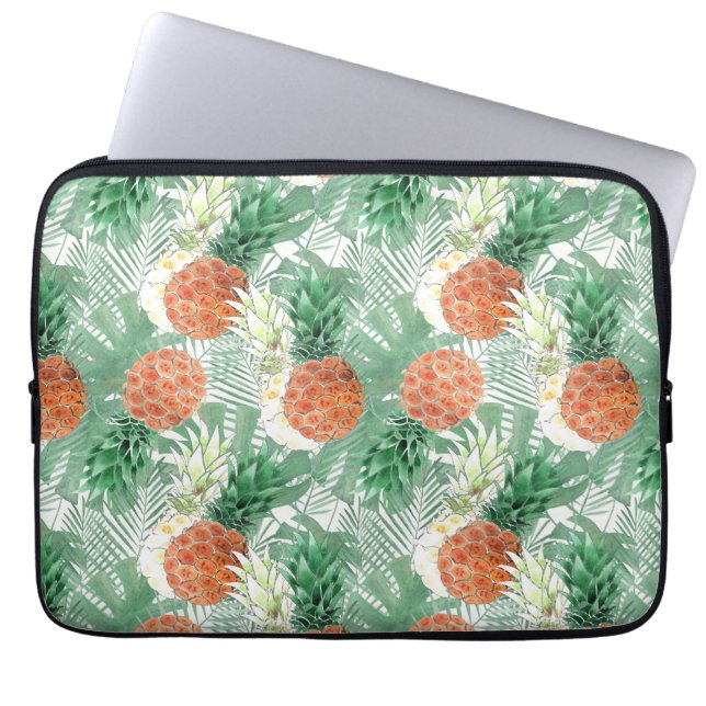 Ananas, zoete koppels, vruchten laptop sleeve (Voorkant)