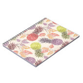 Ananas, zoete koppels, vruchten notitieboek (Linkerzijde)