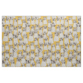 ananas zonnegeel stof (Fat Quarter)