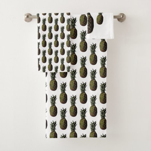 Ananasbadhanddoeken, washandjes bad handdoek (Insitu)