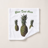 Ananasbadhanddoeken, washandjes bad handdoek (Wasdoekje)