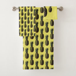 Ananasbadhanddoeken, washandjes bad handdoek