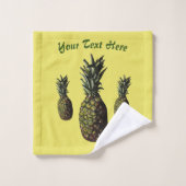 Ananasbadhanddoeken, washandjes bad handdoek (Wasdoekje)