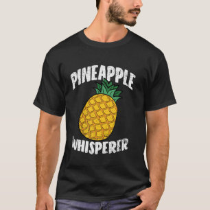 Ananasfluisteraar Tuinieren Fruitteelt Boer T-shirt