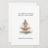 Ananasfontein - Charleston Feestdagenkaart (Voorkant / Achterkant)