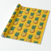 Ananasfruit Cadeaupapier (Uitgerold)