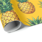 Ananasfruit Cadeaupapier (Rol Hoek)