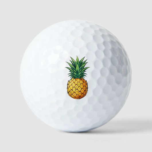 Ananasfruit Golfballen (Voorkant)