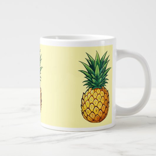 Ananasfruit Grote Koffiekop (Rechts)