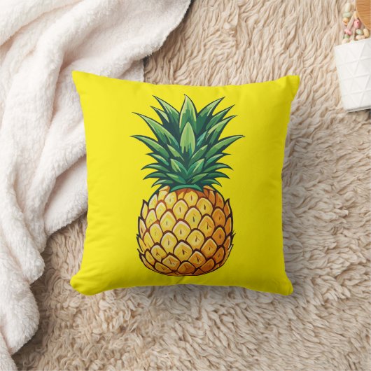 Ananasfruit Kussen (Deken)