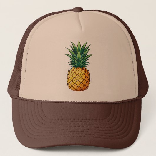 Ananasfruit Trucker Pet (Voorkant)