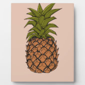 Ananasfruit uit het verleden fotoplaat (Voorkant)