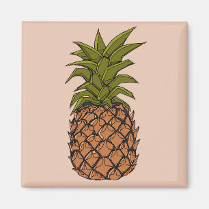 Ananasfruit uit het verleden magneet