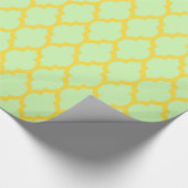 Ananasgeel Marokkaans #4 Cadeaupapier (Hoek)