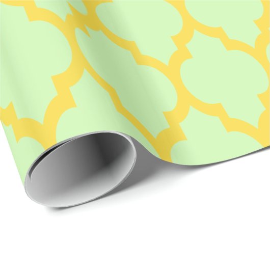 Ananasgeel Marokkaans #4 Cadeaupapier (Rol Hoek)