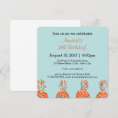 ananaskronen kaart (Voorkant / Achterkant)