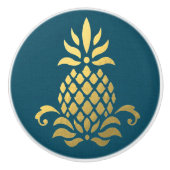 Ananaslade Trekt - SRF Keramische Knop (Voorkant)