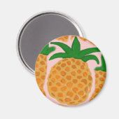 Ananasmagneet Magneet (Voorkant / Achterkant)