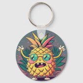 ananasmagneet sleutelhanger (Voorkant)