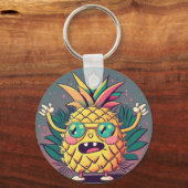 ananasmagneet sleutelhanger (Voorkant)