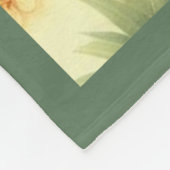 ananasparade fleece deken (Hoek)