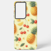 ananasparade samsung galaxy hoesje (Achterkant)