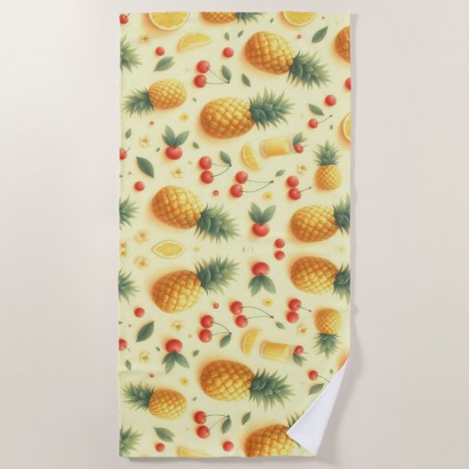 ananasparade strandlaken (Voorkant)