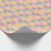Ananasparadijs: Tropisch patroon Cadeaupapier (Hoek)