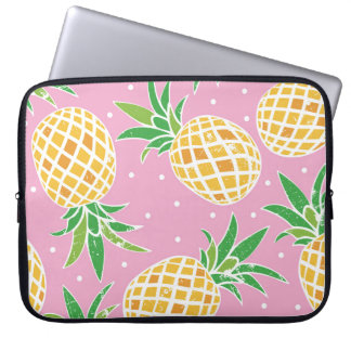 Ananasparadijs: Tropisch patroon Laptop Sleeve
