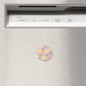 Ananasparadijs: Tropisch patroon Magneet (Insitu (Vaatwasser))