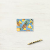 Ananaspatroon 2 post-it® notes (Op bureau)