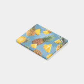 Ananaspatroon 2 post-it® notes (Schuin)