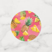 Ananaspatroon 5 confetti (Kleine voorkant)