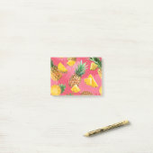 Ananaspatroon 5 post-it® notes (Op bureau)