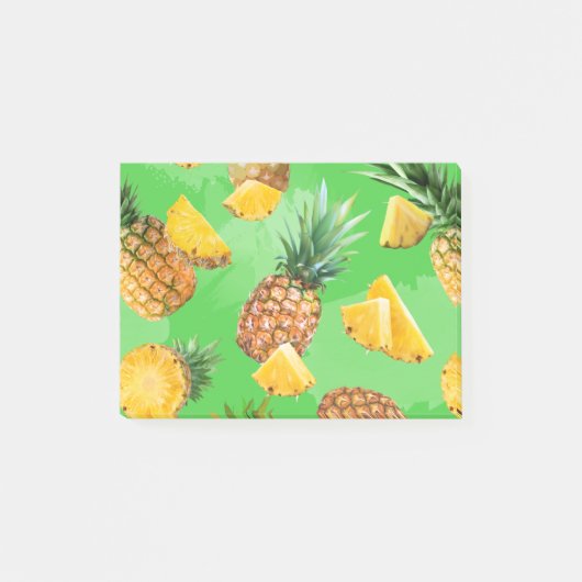 Ananaspatroon 6 post-it® notes (Voorkant)